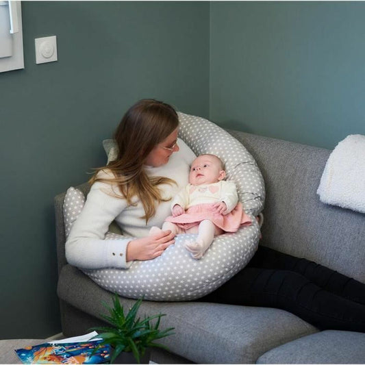Pernă de Alăptare ThermoBaby Multicolor - Bebelus, Alăptarea și hrănirea