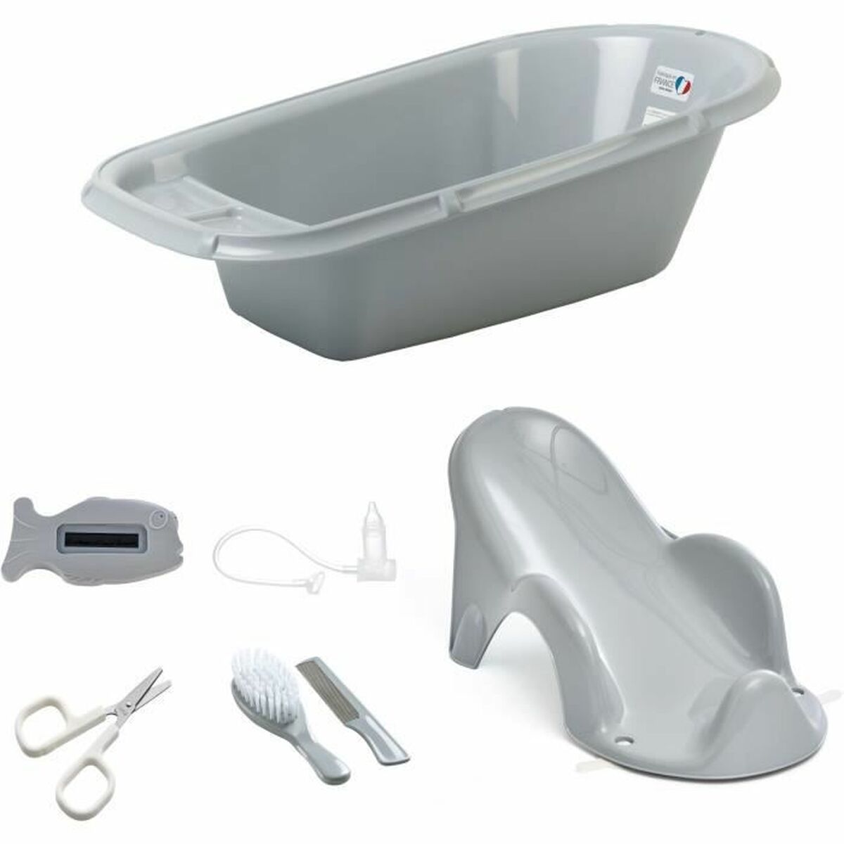 Cadă de baie ThermoBaby Gri - Bebelus, Igienă și îngrijire