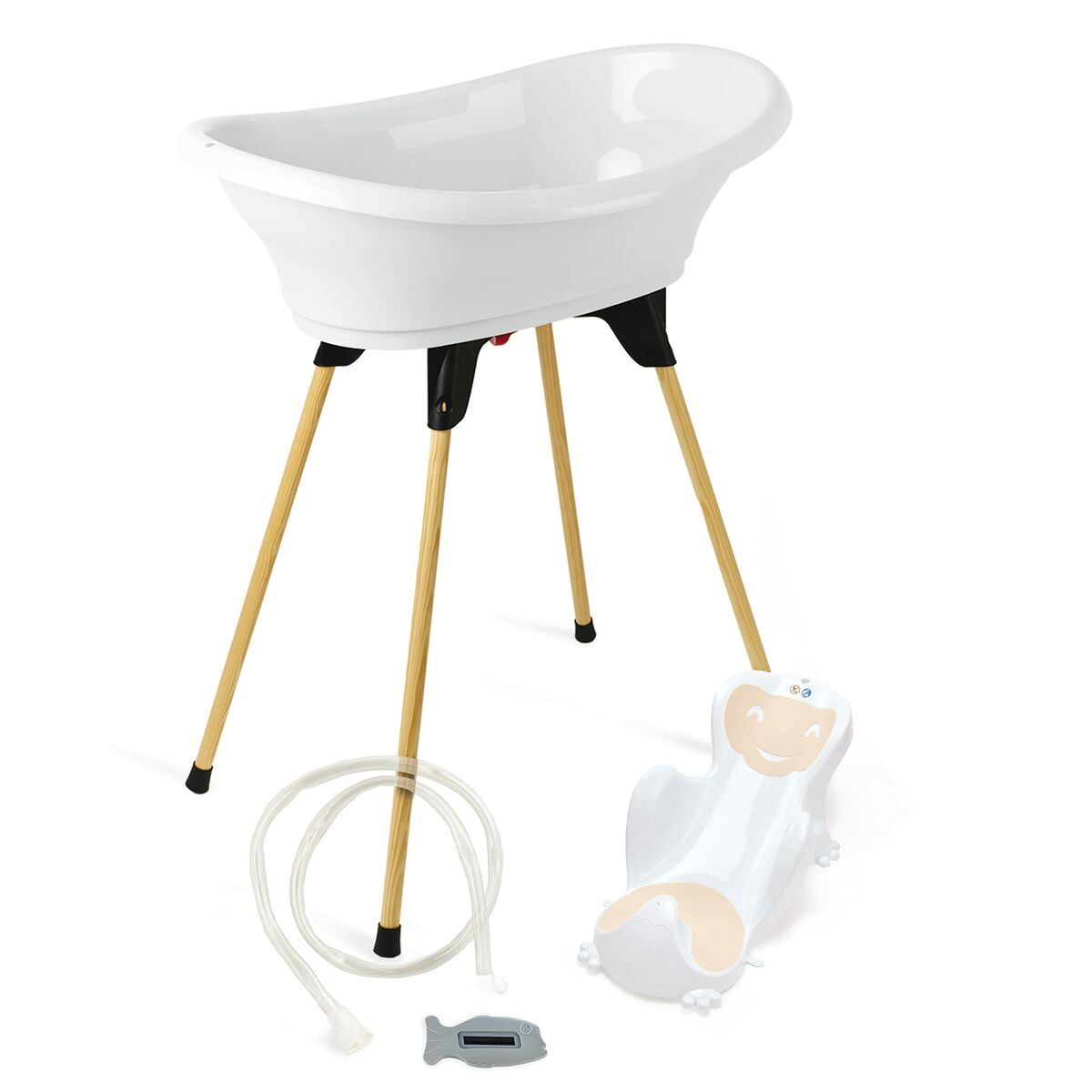 Cadă de baie ThermoBaby Alb - Bebelus, Igienă și îngrijire