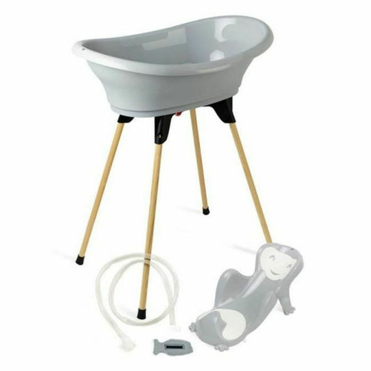 Cadă de baie ThermoBaby Vasco Gri - Bebelus, Igienă și îngrijire