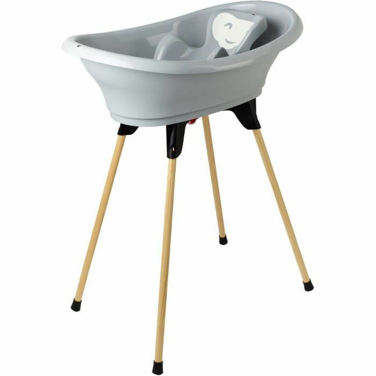 Cadă de baie ThermoBaby Vasco Gri - Bebelus, Igienă și îngrijire