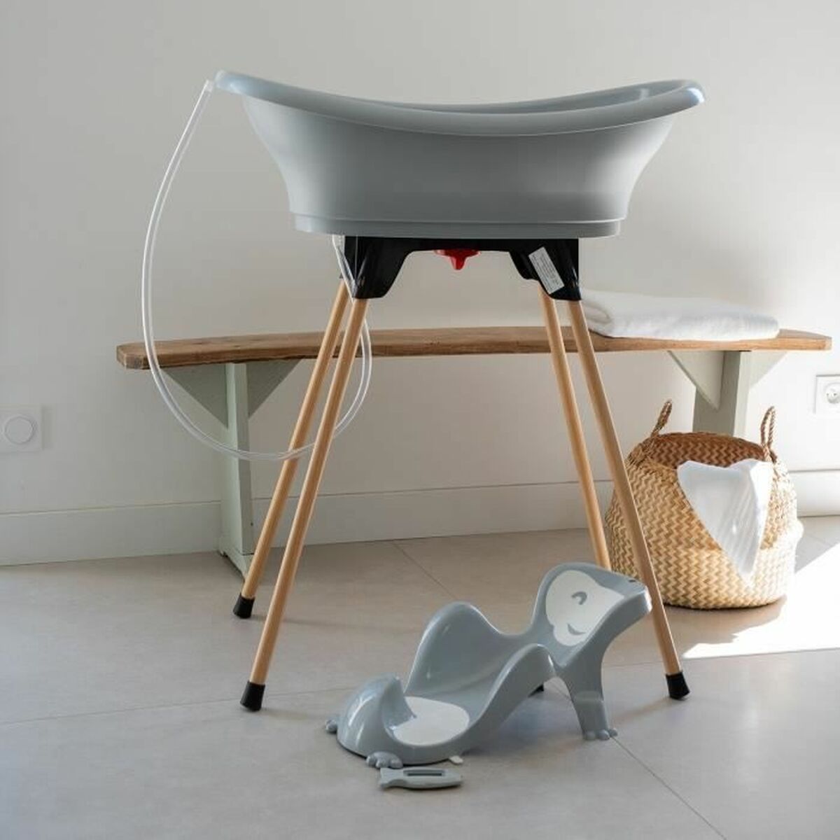 Cadă de baie ThermoBaby Vasco 5 in 1 - Bebelus, Igienă și îngrijire