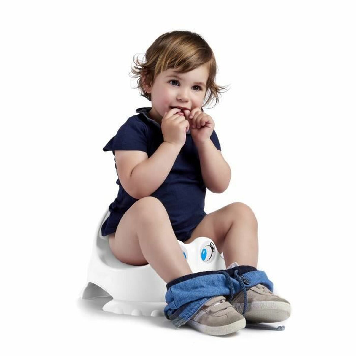 Oliță de noapte ThermoBaby Pot funny - Bebelus, Pisoare și scaune