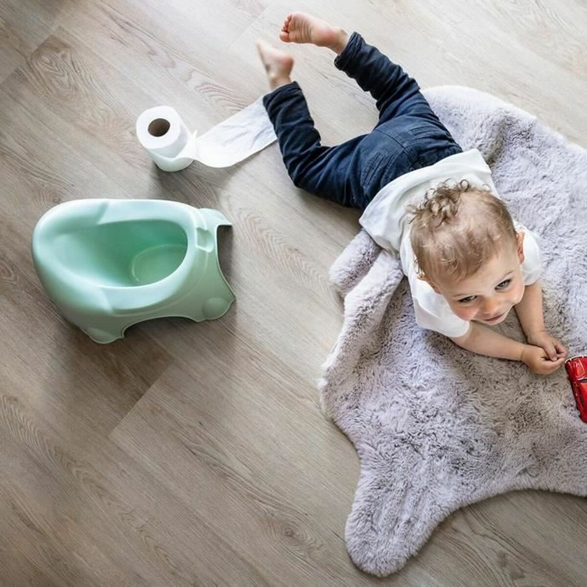 Oliță de noapte ThermoBaby Pot - Bebelus, Pisoare și scaune