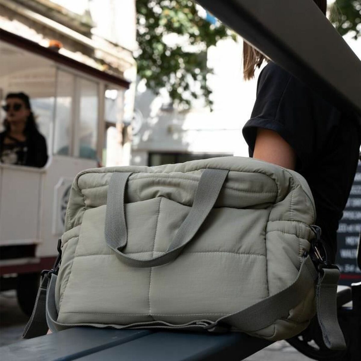 Geantă pentru scutece ThermoBaby Verde - Sănătate și îngrijire personală, Îngrijirea copiilor și puericultură