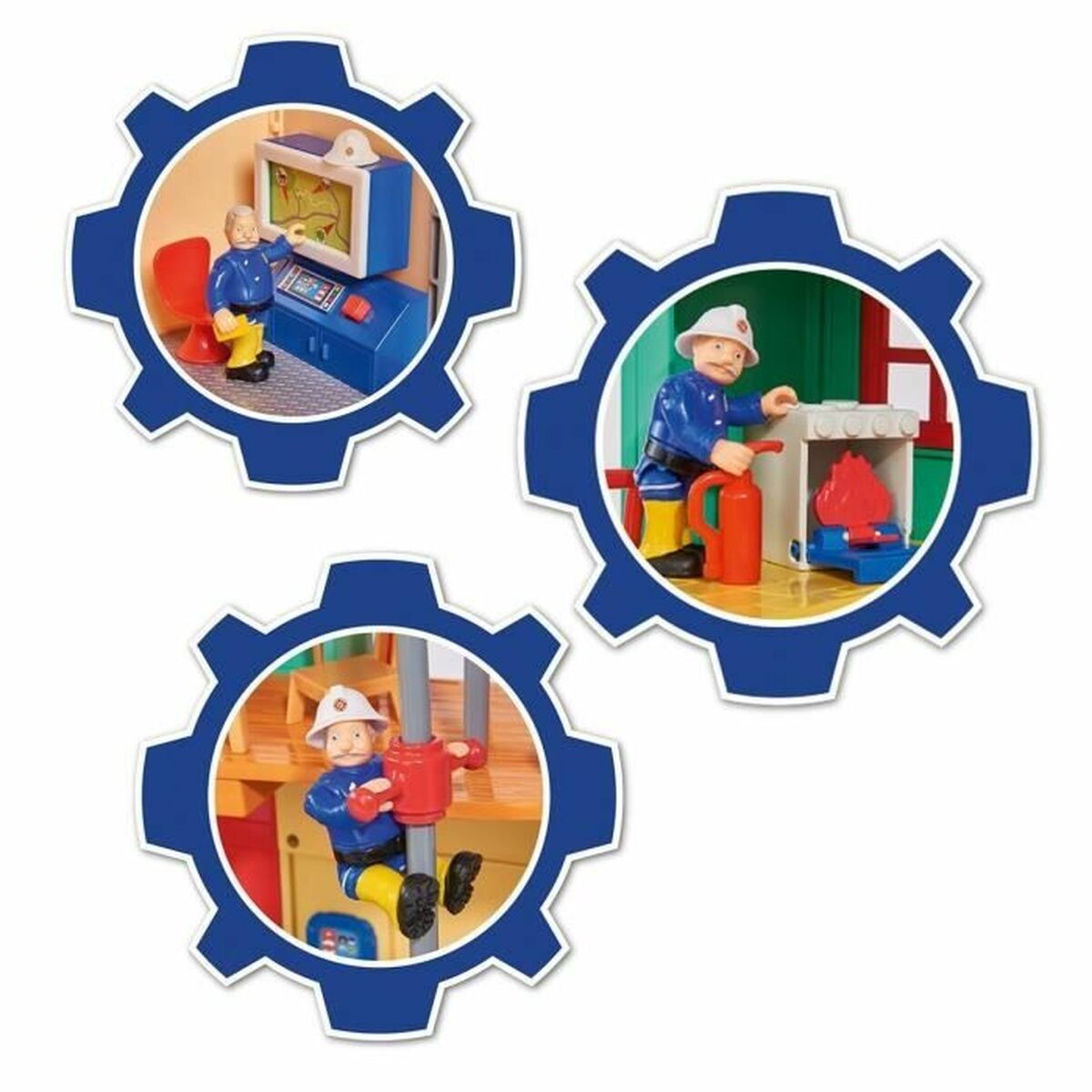Playset Smoby Caserne de Pompiers Électronique - Jucarii si jocuri, Păpuși și figurine