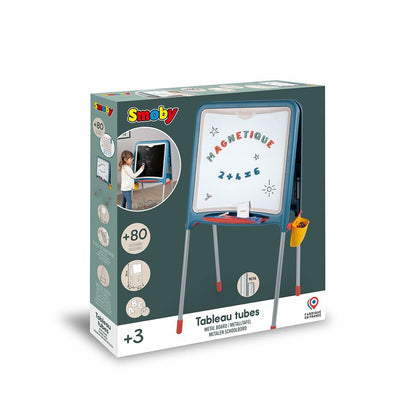 Tablă cu Două Fețe Smoby Pliabil 80 Piese 105 x 49 x 52 cm - Jucarii si jocuri, Activități creative