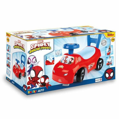 Mașină-Premergător Smoby Spidey 2 în 1 - Jucarii si jocuri, În aer liber și sport