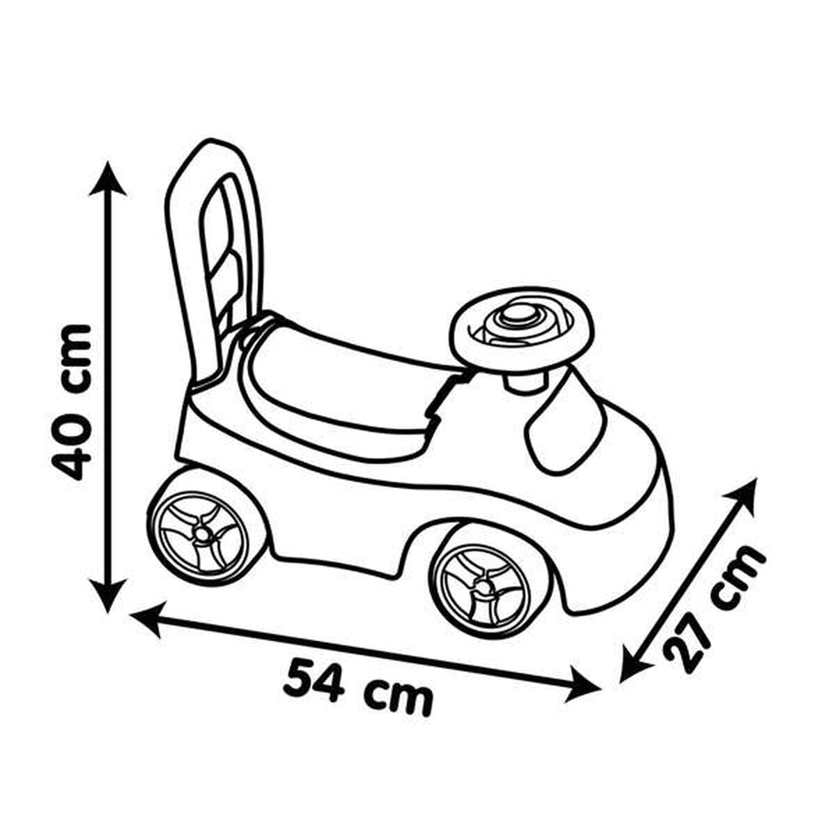 Premergător Smoby Negru Roz 2 în 1 - Jucarii si jocuri, În aer liber și sport