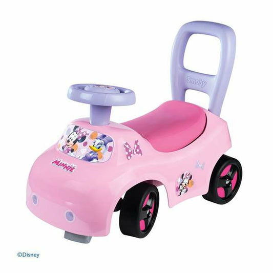 Mașină-Premergător Smoby Roz 2 în 1 - Jucarii si jocuri, În aer liber și sport