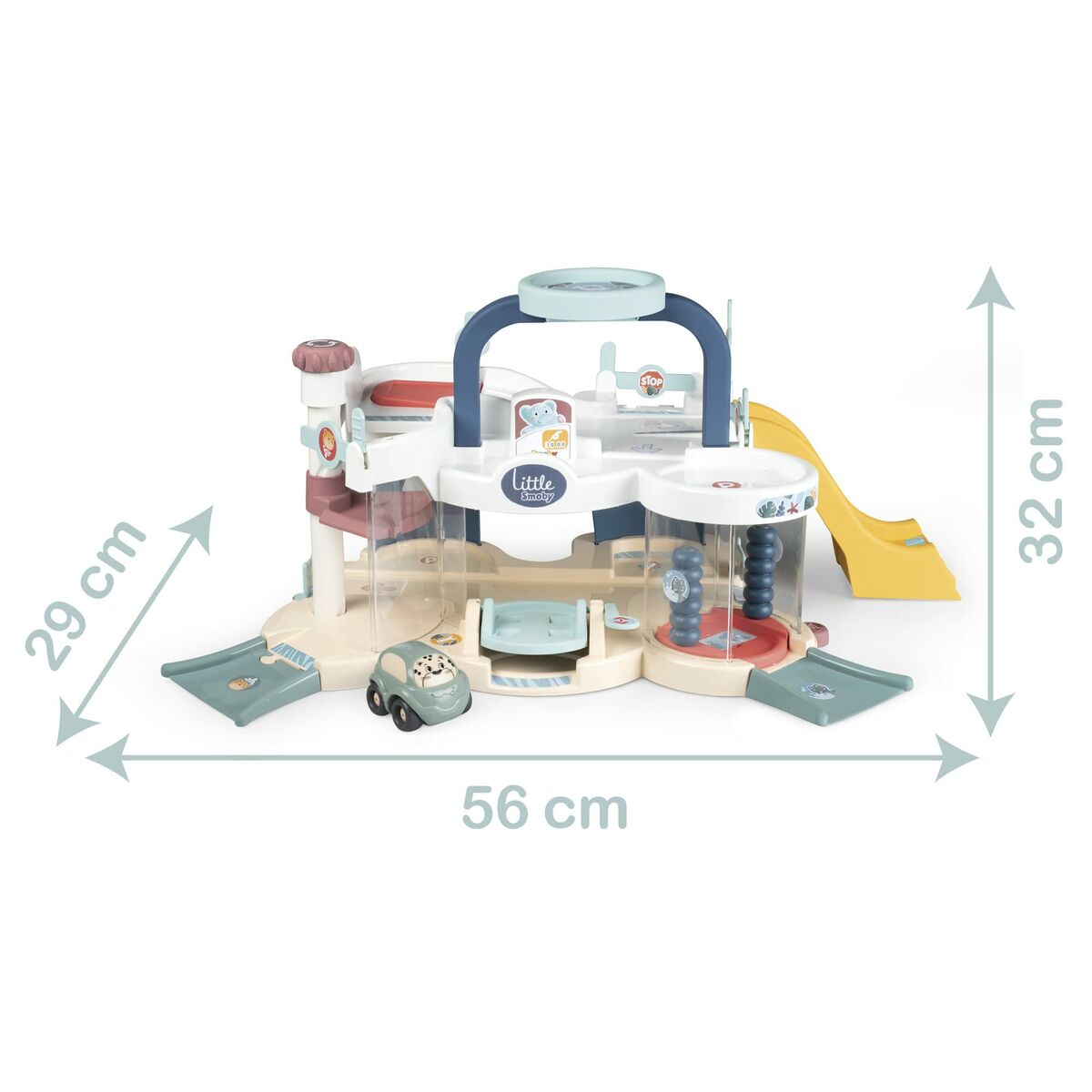 Garaj Parking cu Vehicule Smoby First Garage - Jucarii si jocuri, Păpuși și figurine