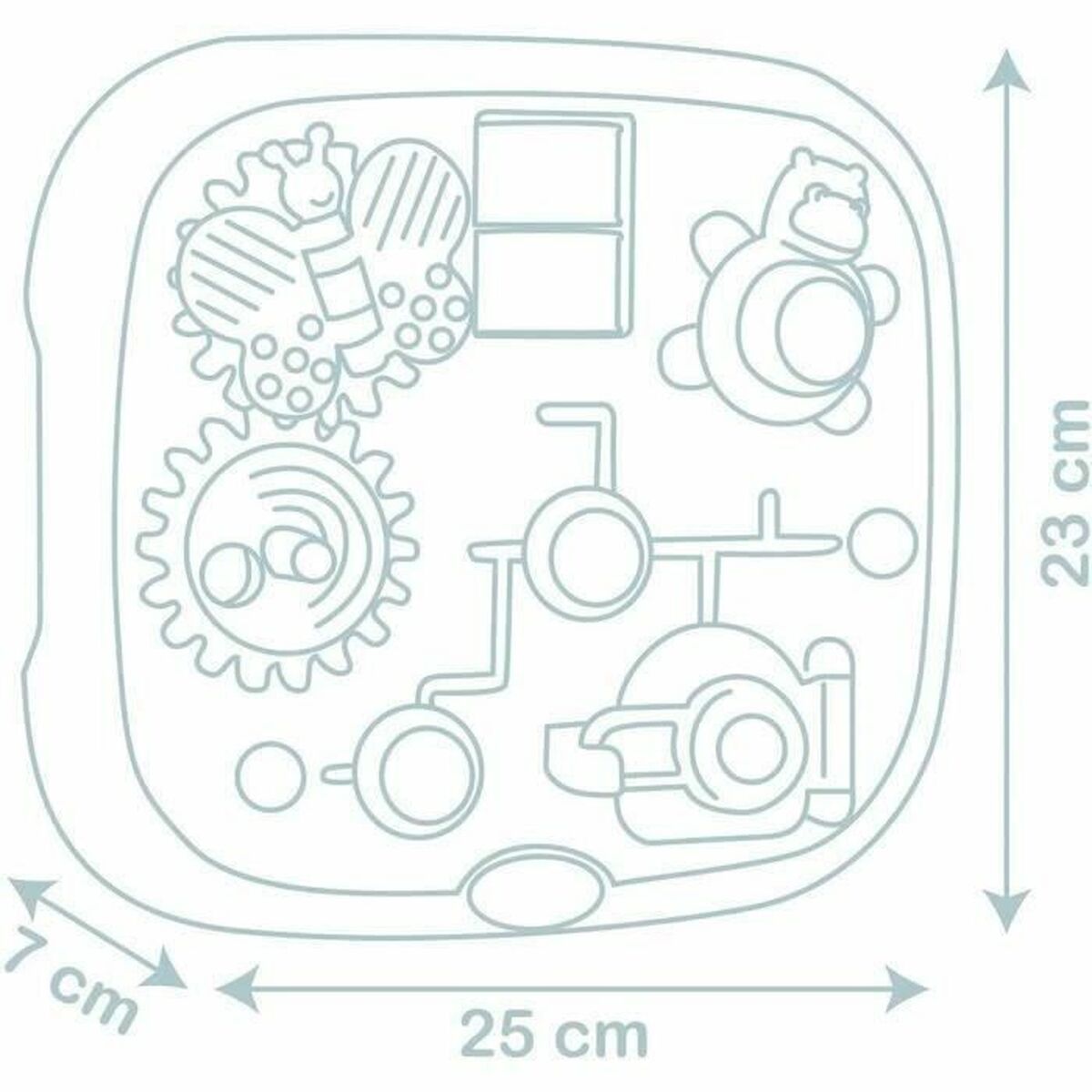 Jucărie interactivă pentru bebeluși Smoby - Bebelus, Jucăriile copilăriei timpurii