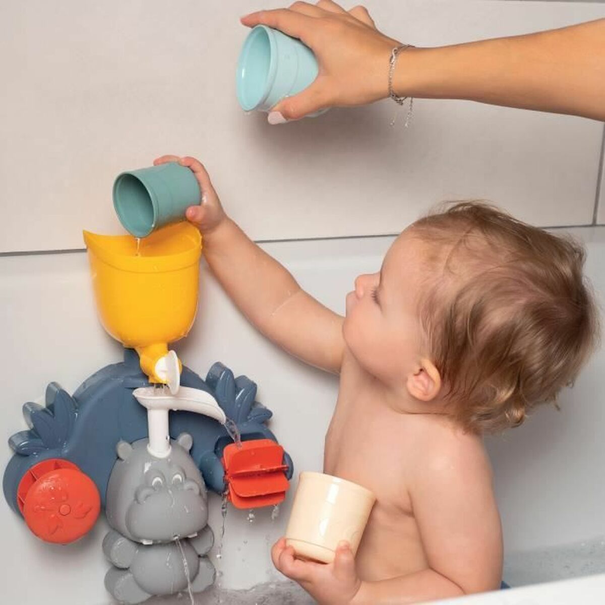 Jucării pentru Baie Smoby Hippopotamus - Acasă și bucătărie, Baie