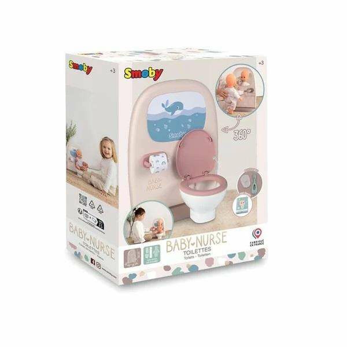 Accesorii pentru papusi Smoby Accesorii 2 în 1 Multicolor - Bebelus, Igienă și îngrijire