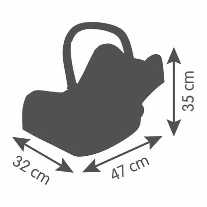 Scaun Auto de Păpuși Smoby Maxi-Cosi Quinny, 3-în-1 - Jucarii si jocuri, Imitații de jocuri