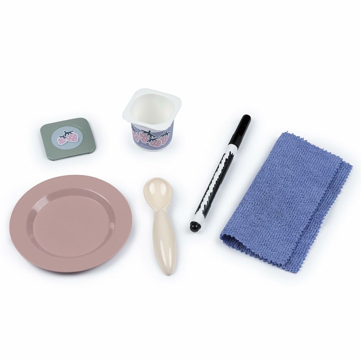 Centru de Îngrijire Smoby Baby Care Rotativ 360°, 3-în-1, Tablă, Tobogan - Jucarii si jocuri, Imitații de jocuri