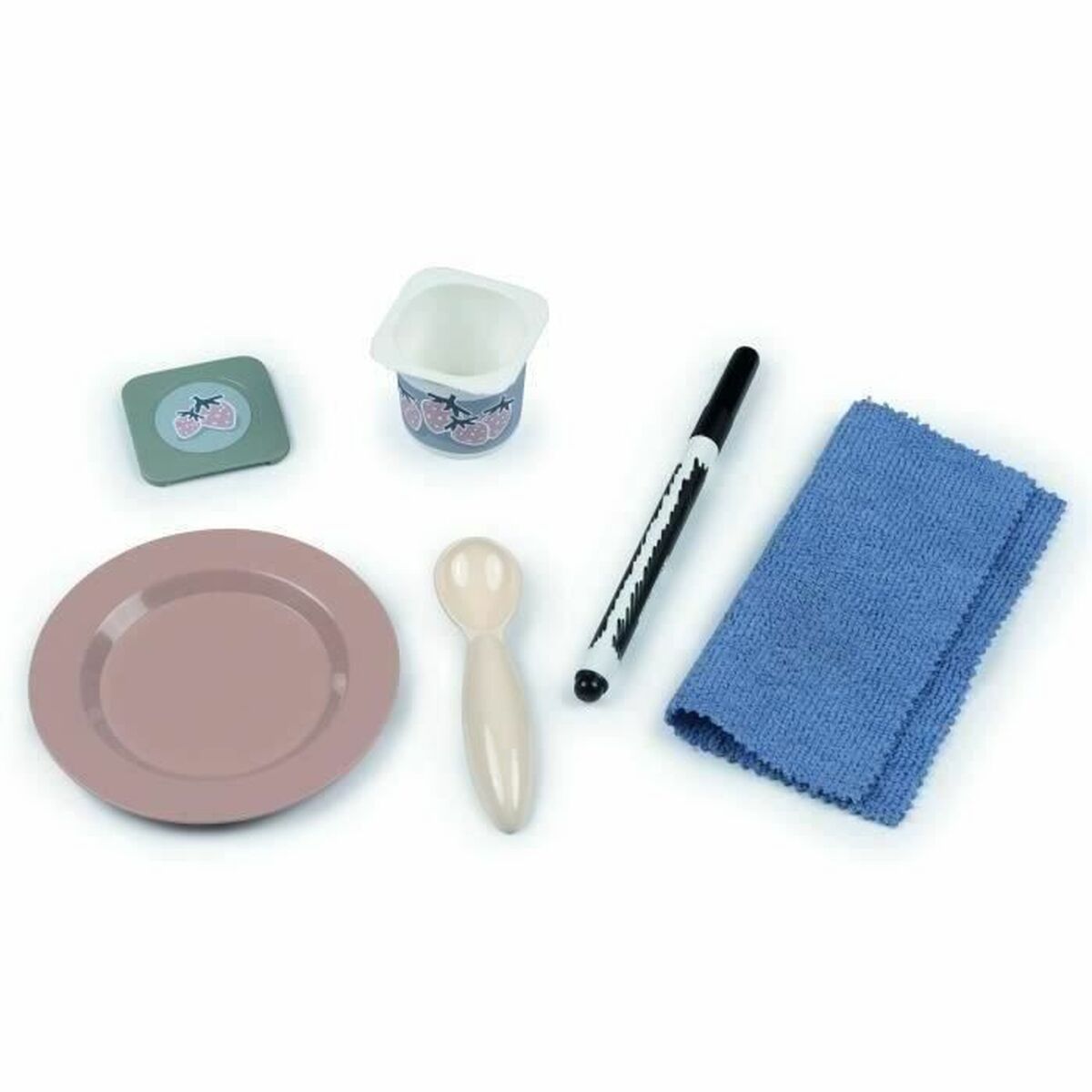Centru de Îngrijire Smoby Baby Care Rotativ 360°, 3-în-1, Tablă, Tobogan - Jucarii si jocuri, Imitații de jocuri