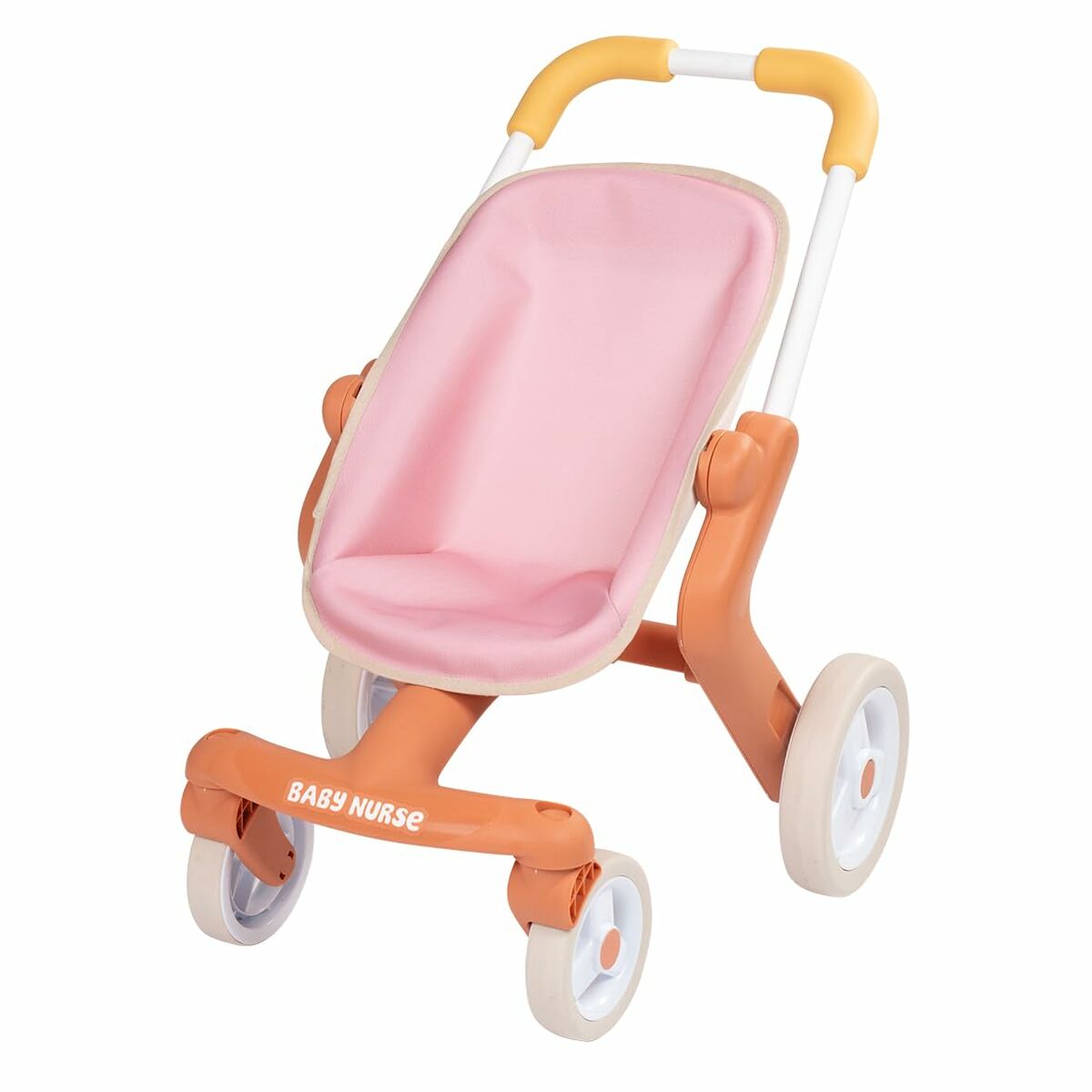 Cărucior Sport Păpuși Smoby Baby Nurse, Roți Pivotante, Cadru Metalic, 42 cm - Jucarii si jocuri, Imitații de jocuri