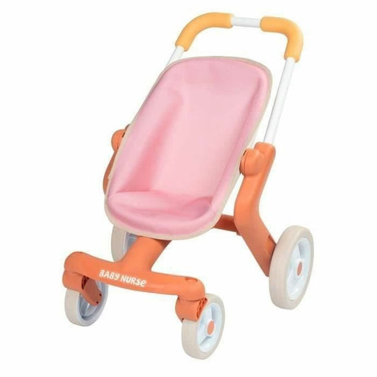Cărucior Sport Păpuși Smoby Baby Nurse, Roți Pivotante, Cadru Metalic, 42 cm - Jucarii si jocuri, Imitații de jocuri