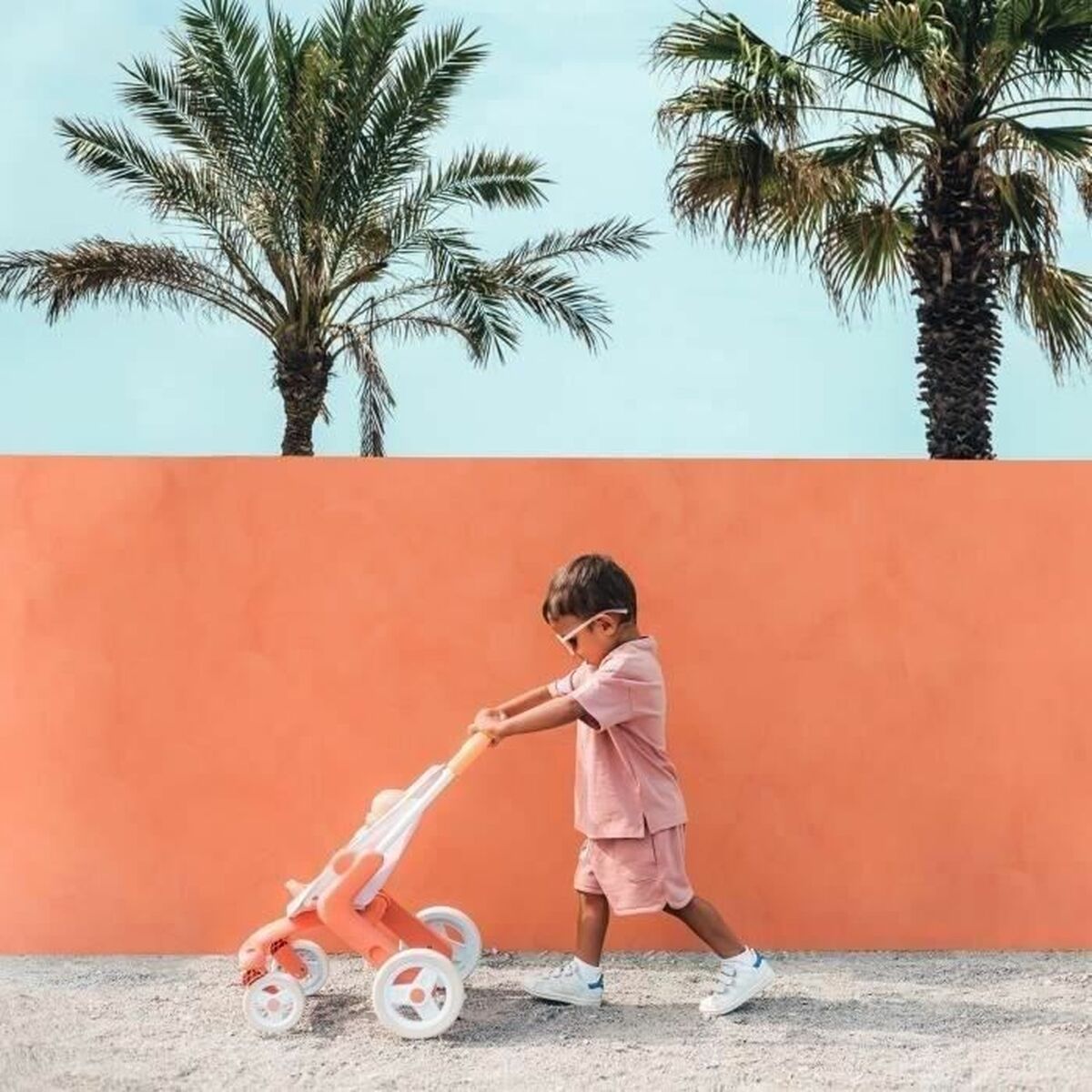 Cărucior Sport Păpuși Smoby Baby Nurse, Roți Pivotante, Cadru Metalic, 42 cm - Jucarii si jocuri, Imitații de jocuri