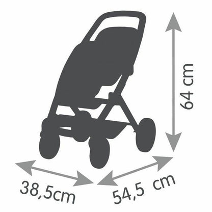 Cărucior pentru Păpuși Smoby Maxi-Cosi Twin 64 cm - Jucarii si jocuri, Păpuși și accesorii