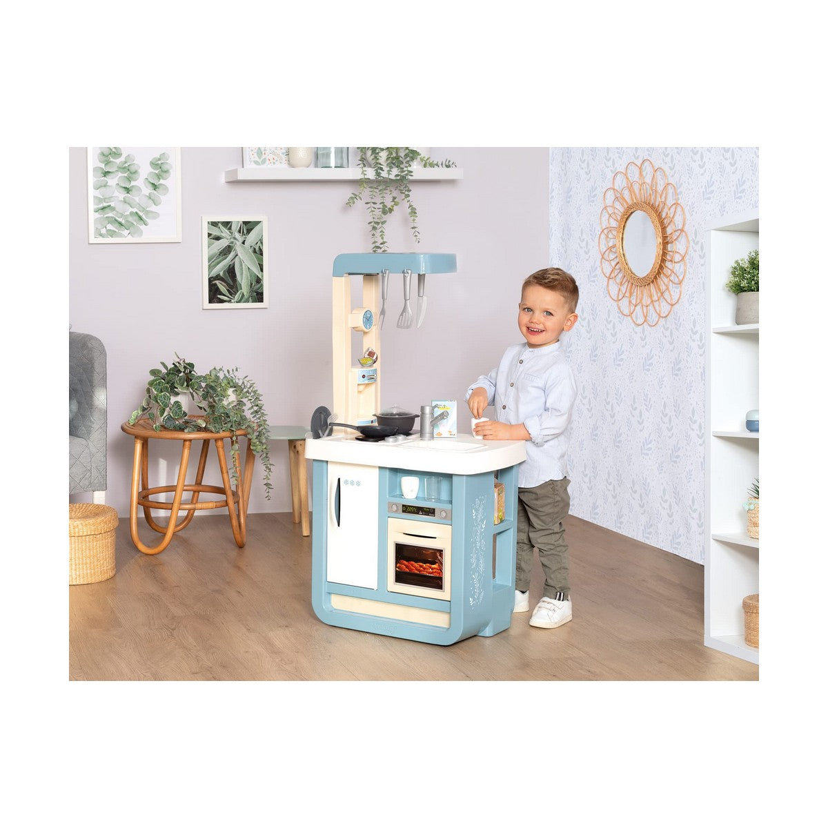 Bucătărie de Jucărie Simba Bon Appetit 52 x 32,5 x 95,7 cm Bej Albastru - Jucarii si jocuri, Imitații de jocuri