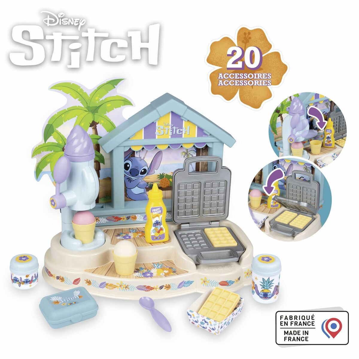 Playset Smoby Stitch Gourmet Paillote - Jucarii si jocuri, Păpuși și figurine