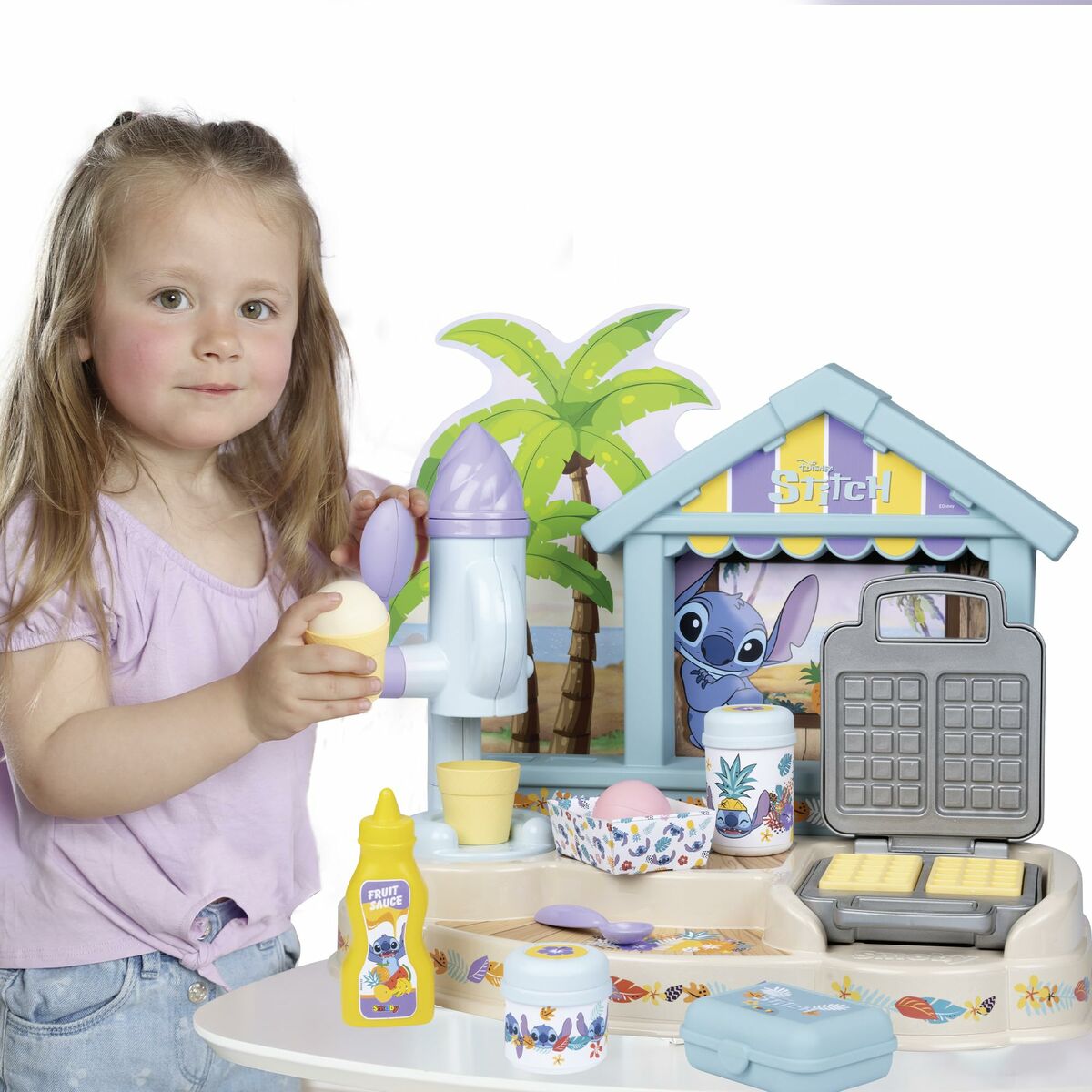 Playset Smoby Stitch Gourmet Paillote - Jucarii si jocuri, Păpuși și figurine
