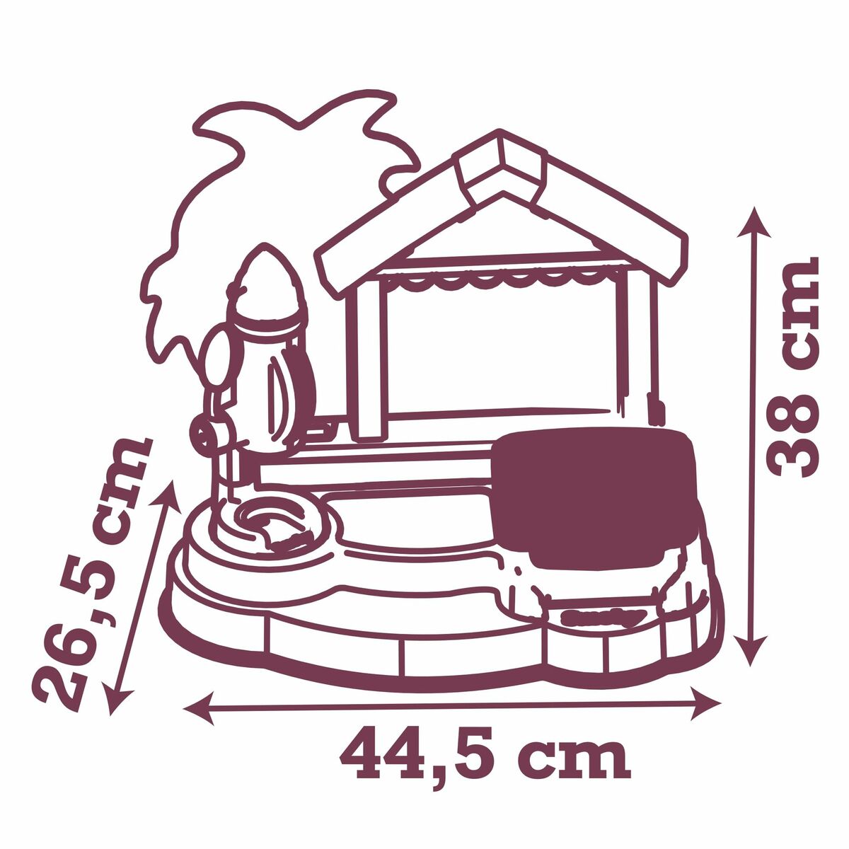 Playset Smoby Stitch Gourmet Paillote - Jucarii si jocuri, Păpuși și figurine
