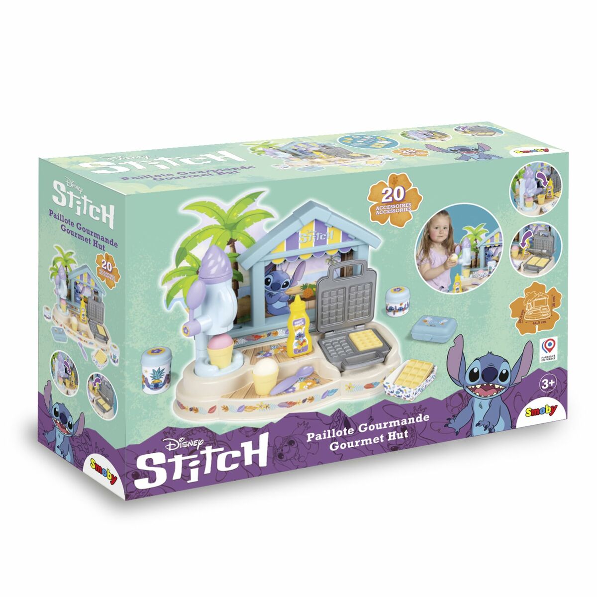 Playset Smoby Stitch Gourmet Paillote - Jucarii si jocuri, Păpuși și figurine
