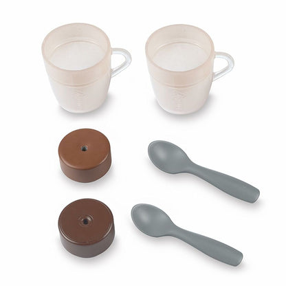 Espressor de Cafea Smoby Electronic, Funcție Apă, Lumini și Sunete, Căni Magice, 3+ Ani - Jucarii si jocuri, Imitații de jocuri