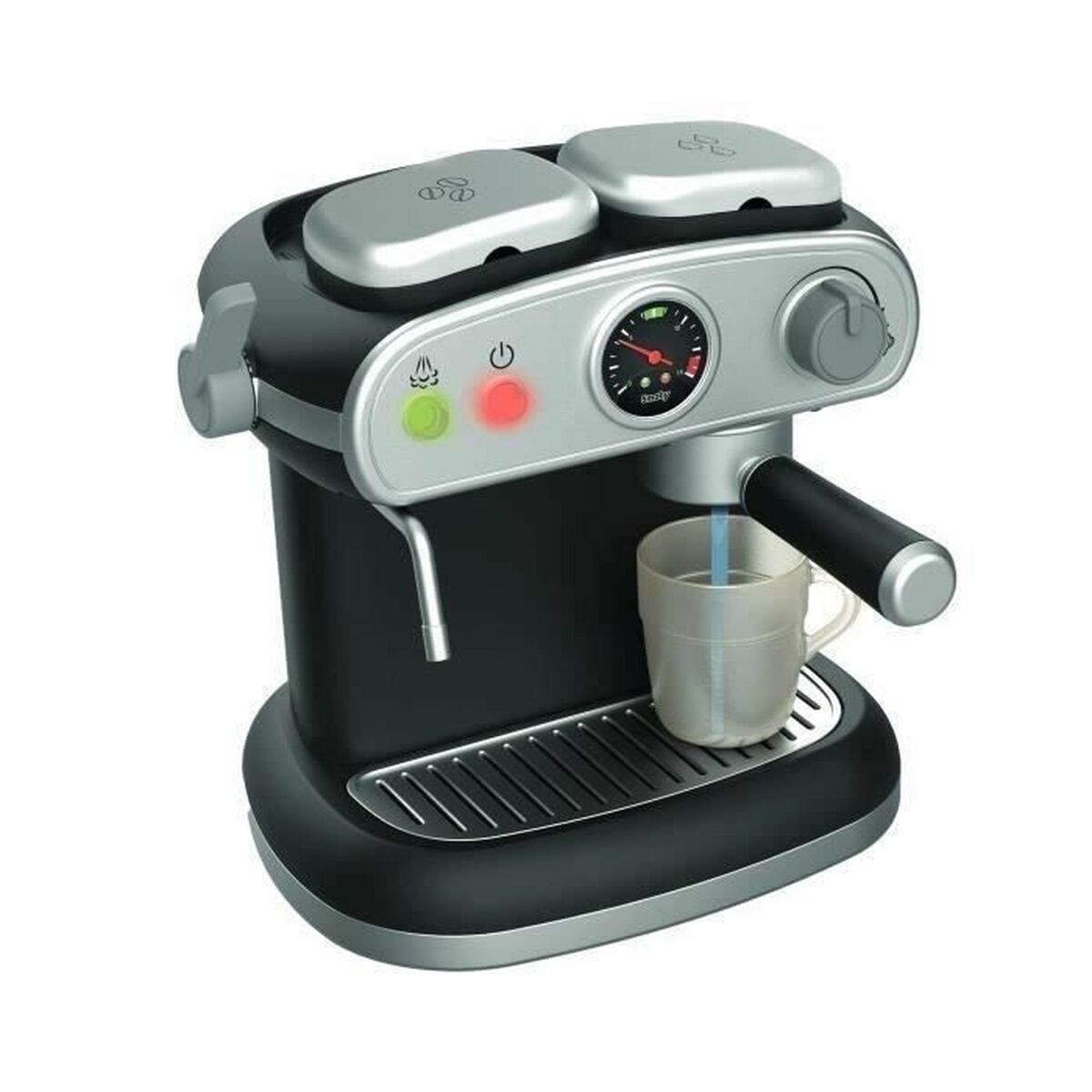 Espressor de Cafea Smoby Electronic, Funcție Apă, Lumini și Sunete, Căni Magice, 3+ Ani - Jucarii si jocuri, Imitații de jocuri
