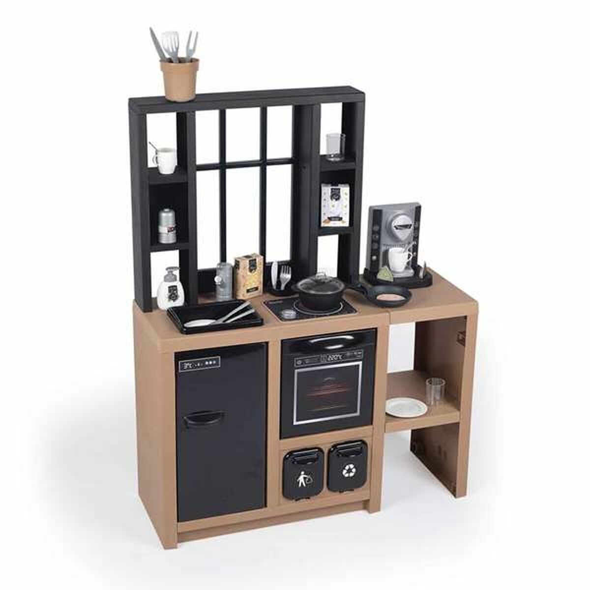Bucătărie de Jucărie Smoby Loft 32 Piese 96 x 74 x 29 cm - Jucarii si jocuri, Imitații de jocuri