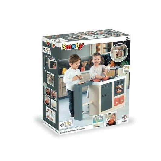 Bucătărie de Joacă Smoby, Cuptor și Aragaz, Echipată Complet - Jucarii si jocuri, Imitații de jocuri