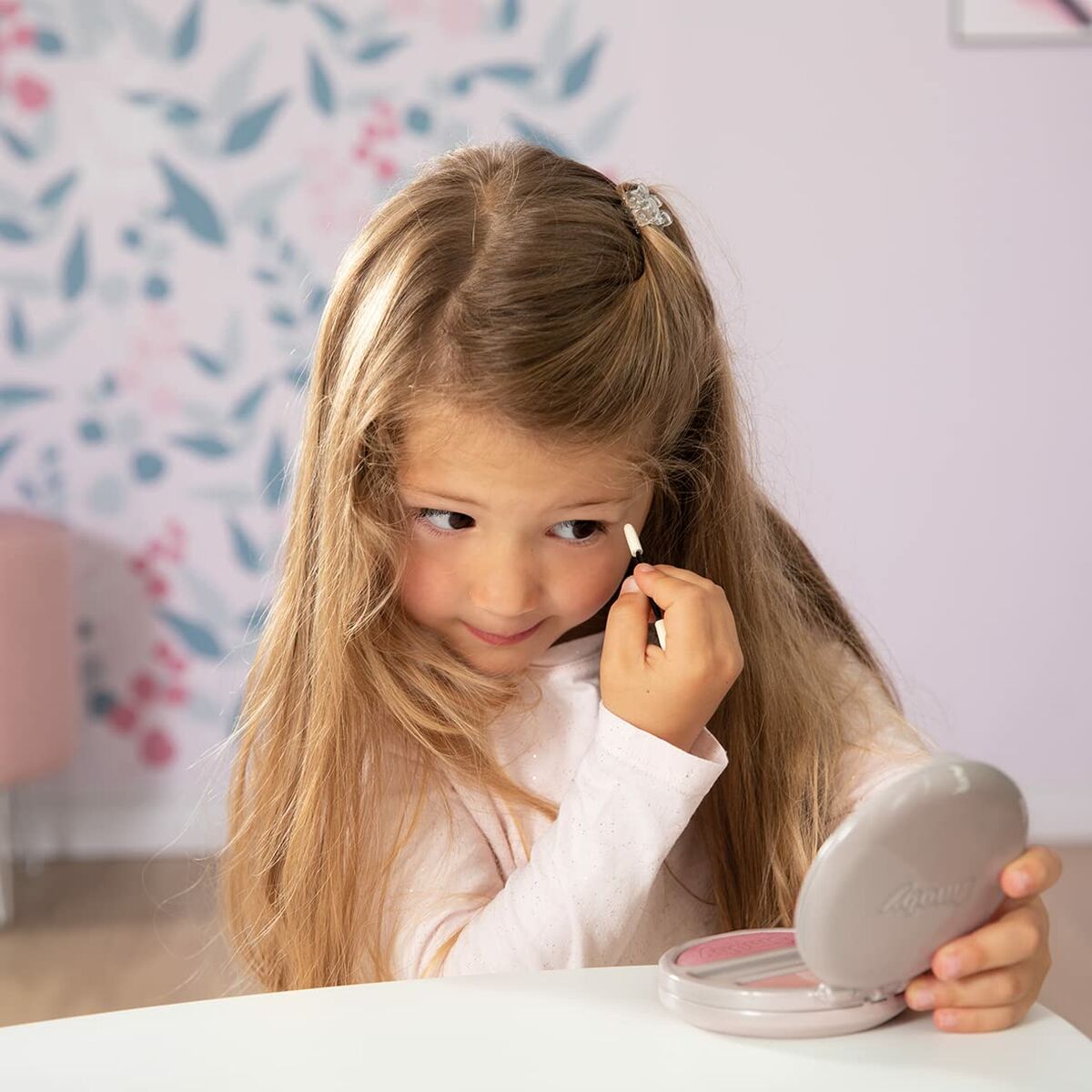 Machiaj pentru Copii Smoby My Beauty Powder Compact Gri - Jucarii si jocuri, Costume și accesorii