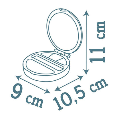Machiaj pentru Copii Smoby My Beauty Powder Compact Gri - Jucarii si jocuri, Costume și accesorii