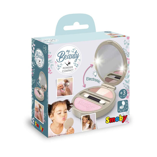 Machiaj pentru Copii Smoby My Beauty Powder Compact Gri - Jucarii si jocuri, Costume și accesorii