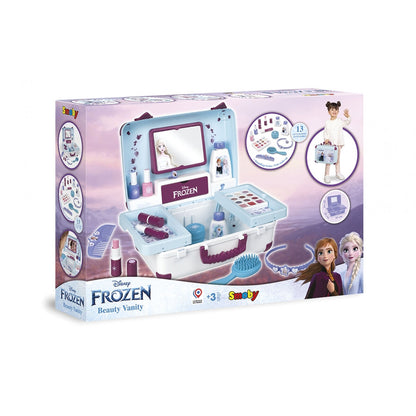 Set de Machiaj pentru Copii Smoby FROZEN BEAUTY SUITCASE Multicolor - Jucarii si jocuri, Costume și accesorii