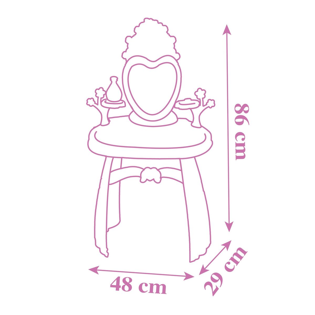 Joc de Plastilină Smoby Roz - Jucarii si jocuri, Păpuși și accesorii