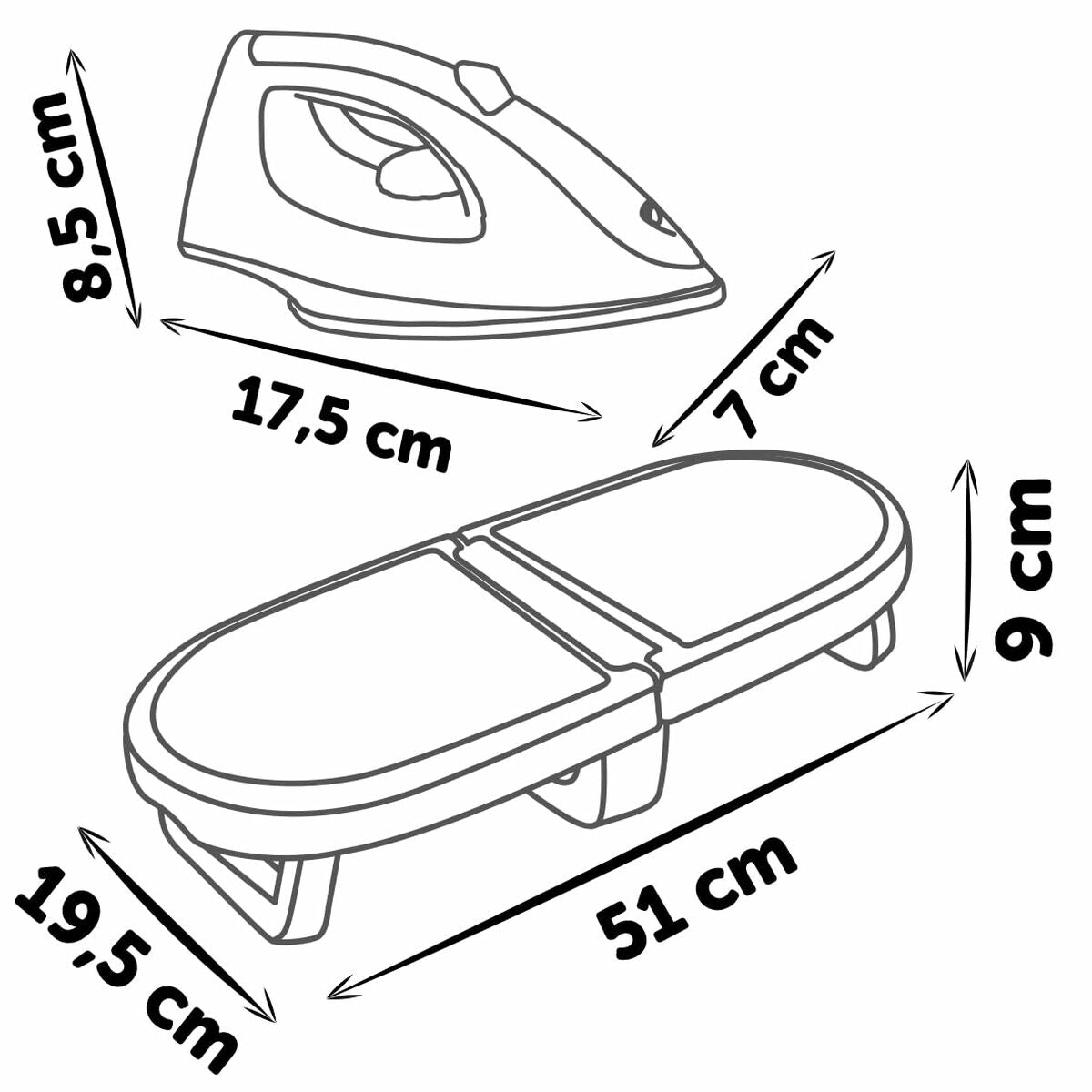 Kit de curățare et de depozitare Smoby - Jucarii si jocuri, Imitații de jocuri