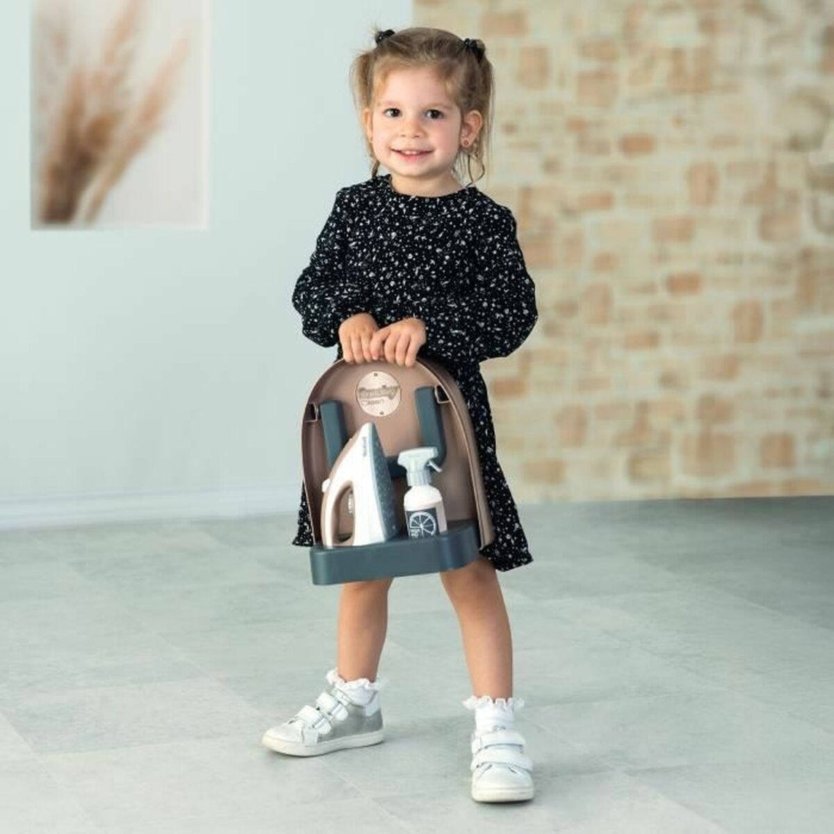 Măsuță de Călcat de Masă Smoby Tefal, Fier Electronic, Suport Vertical - Jucarii si jocuri, Imitații de jocuri