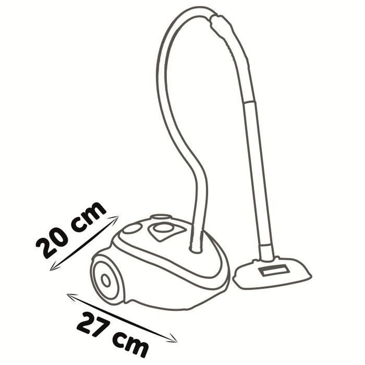 Aspirator Electronic Clasic Rowenta Smoby, Sunete Reale - Jucarii si jocuri, Imitații de jocuri