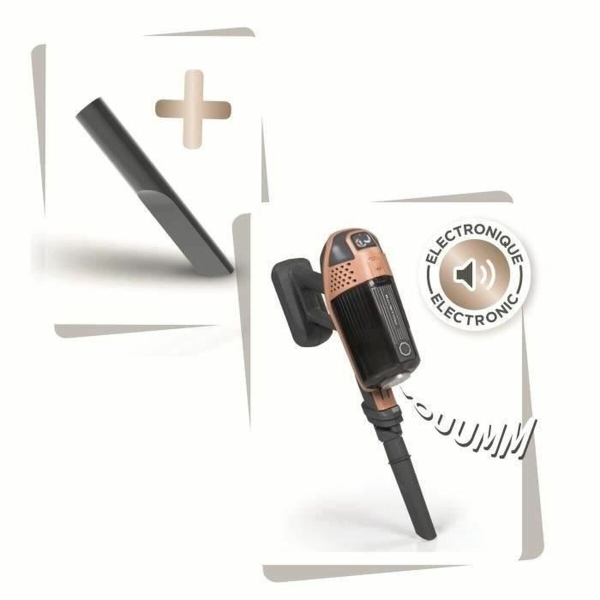 Aspirator Vertical Electronic de Jucărie Rowenta, Sunete Reale, 2-în-1 - Jucarii si jocuri, Imitații de jocuri