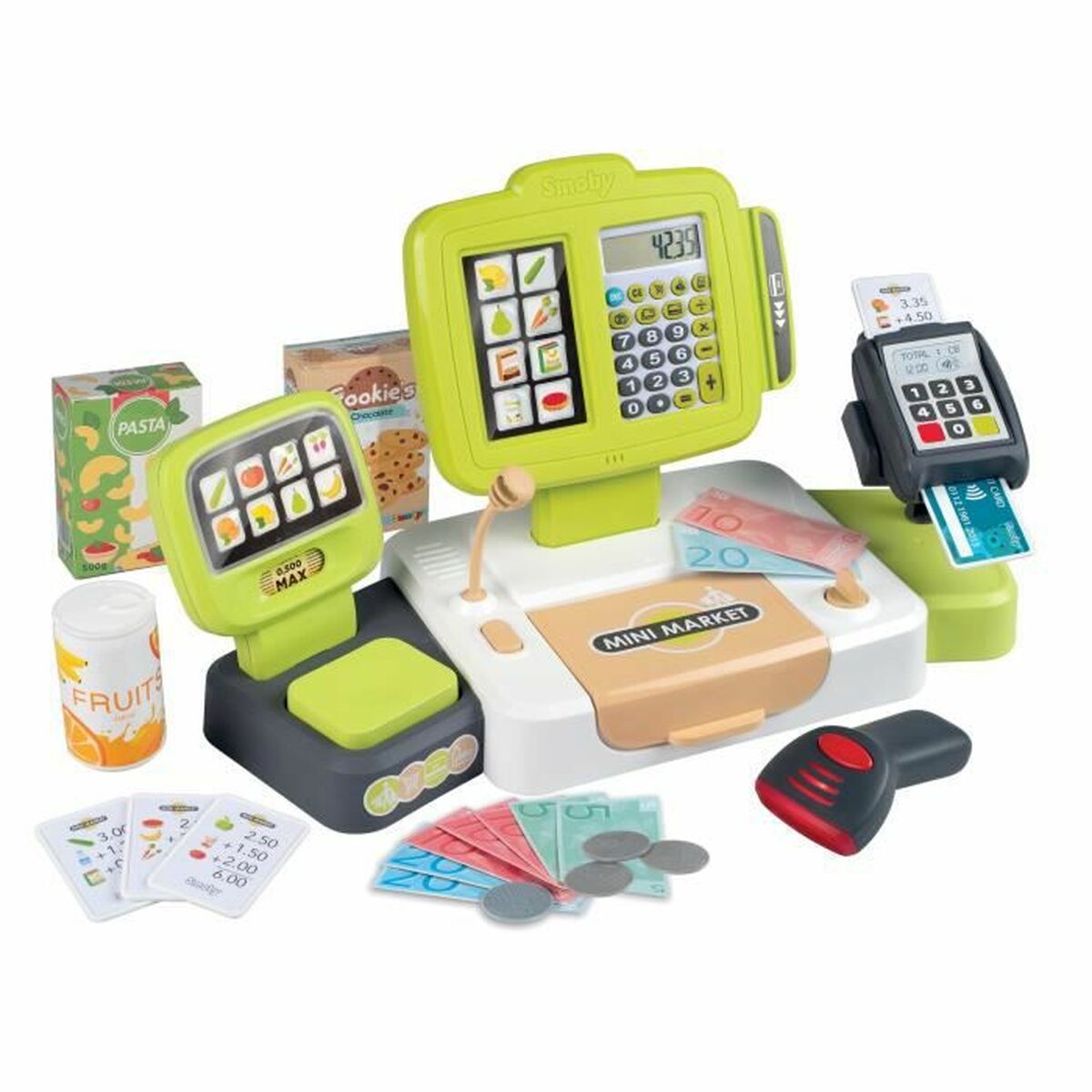 Supermarket de jucării Smoby Interactiv + 3 ani 30 pcs - Jucarii si jocuri, Imitații de jocuri