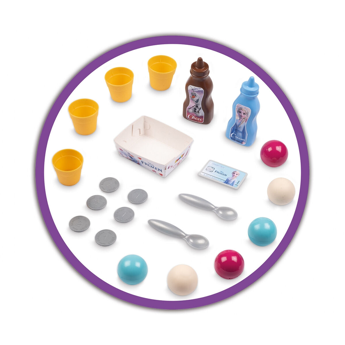 Set de jucării Smoby Frozen Ice Cream Shop - Jucarii si jocuri, Imitații de jocuri