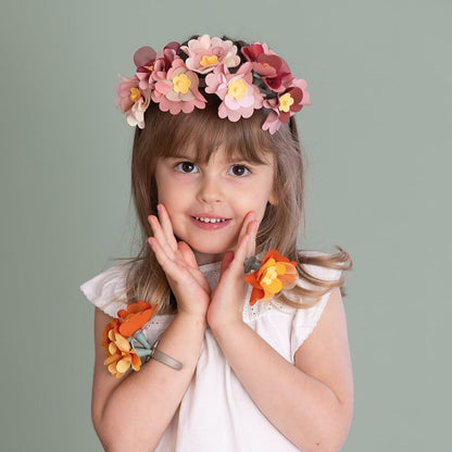 Set de Creat Bijuterii Florale Smoby CREA, 100 Accesorii - Jucarii si jocuri, Imitații de jocuri