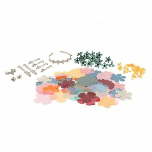 Set de Creat Bijuterii Florale Smoby CREA, 100 Accesorii - Jucarii si jocuri, Imitații de jocuri