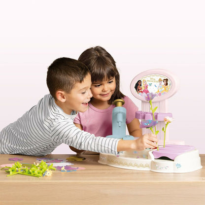 Atelier/Târg de Flori Smoby Disney Princess, Kit de Creație Buchete, 88 Accesorii, 3+ Ani - Jucarii si jocuri, Imitații de jocuri