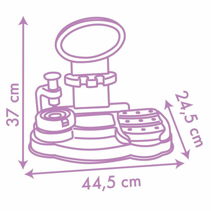 Atelier/Târg de Flori Smoby Disney Princess, Kit de Creație Buchete, 88 Accesorii, 3+ Ani - Jucarii si jocuri, Imitații de jocuri