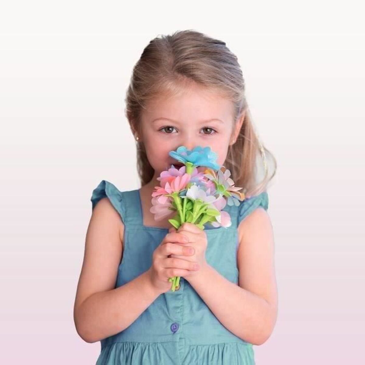 Atelier/Târg de Flori Smoby Disney Princess, Kit de Creație Buchete, 88 Accesorii, 3+ Ani - Jucarii si jocuri, Imitații de jocuri